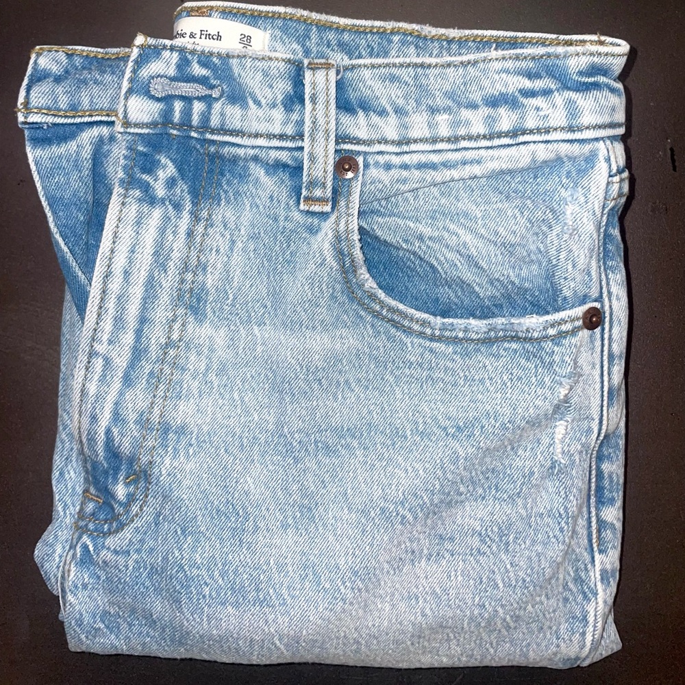 Abercrombie & Fitch Light Blue Jeans